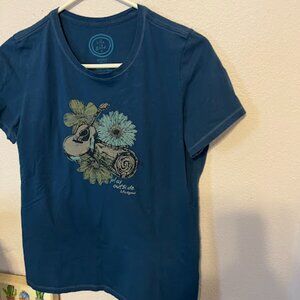 Life is Good Med Play Outside graphic T